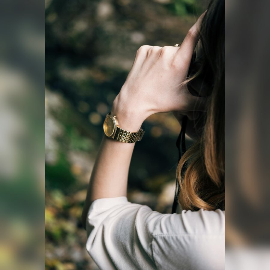 Elegant Silver Dial Watch at SHIVAM ELECTRONICS online store