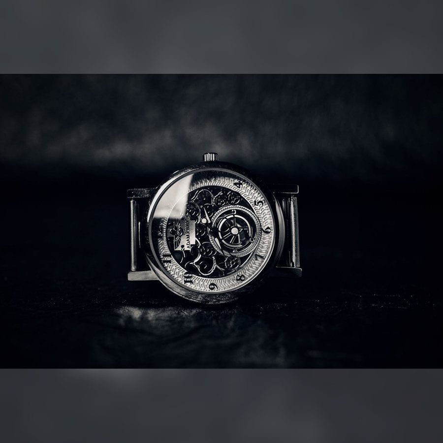 Premium Steel Chrono Look Watch at SHIVAM ELECTRONICS online store
